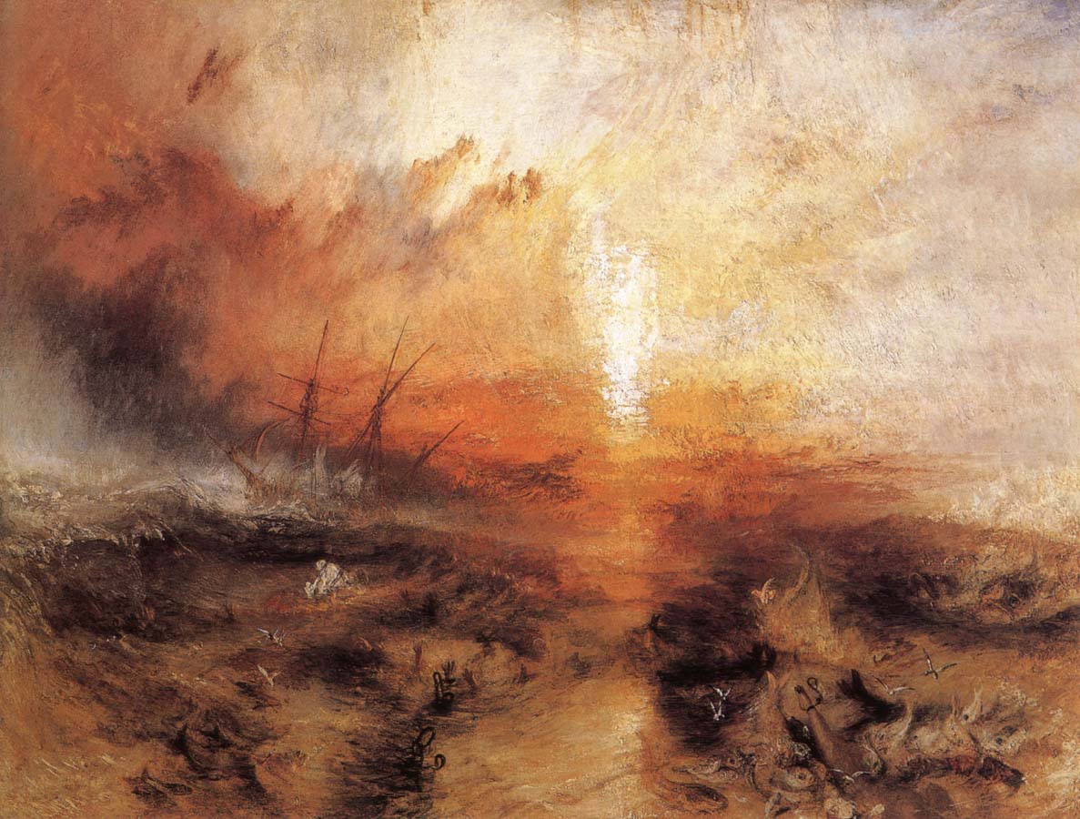 J.M.W. Turner Slavers throwing overboard the Dead and Dying